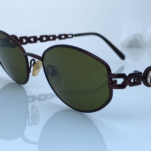 St. John Other - St John Sunglasses Thin Metal Bronze Gold Chain de